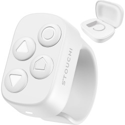 Télécommande Stouchi pour Kobo, Tourne-Page sans Pince avec Boîtier de Charge, Mains Libres Compatible Clara BW/Libra Colour/Cla