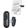 Stouchi télécommande kindle pour tourne page kindle paperblanc colorsoft oasis scribe et liseuses télécommande 2-en-1 magnétique
