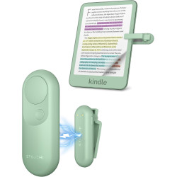 Stouchi tourne-page à distance pour liseuses kindle paperblanc colorsoft oasis scribe, accessoires 2 en 1 magnétique, contrôle e