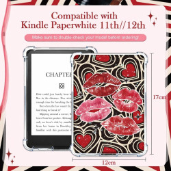 8 cartes décoratives y2k pour kindle paperblanc – inserts papier esthétiques léopard & rétro, compatibles liseuse kindle paperbl