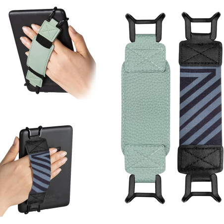 Dragonne de Sécurité compatible avec 6-8" Kindle eReaders Fire Tablet, 2pcs Sangle de Sécurité Tablette Polyvalente à Haute Élas