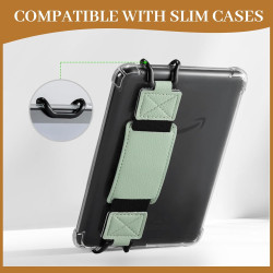 Dragonne de Sécurité compatible avec 6-8" Kindle eReaders Fire Tablet, 2pcs Sangle de Sécurité Tablette Polyvalente à Haute Élas