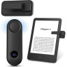 Timovo télécommande tourne-pages pour kindle paperblanc oasis kobo ereaders,clicker tourne-pages avec dragonne et écran d'alimen