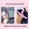 Strapsicle sangle main pour kindles & kobos – convient kindle/paperblanc (6”) gen 7–10, 6” kobo – lot de 2 prise légère – moyen 
