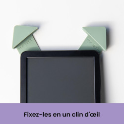 Strapsicle sangle main pour kindles & kobos – convient kindle/paperblanc (6”) gen 7–10, 6” kobo – lot de 2 prise légère – moyen 