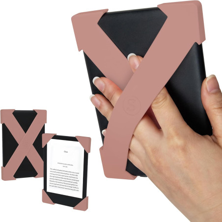 Strapsicle sangle main pour kindles & kobos – convient kindle/paperblanc (6”) gen 7–10, 6” kobo – lot de 2 prise légère – moyen 