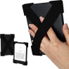 Strapsicle Sangle Main pour Kindles & Kobos – Convient Kindle Basic Gen 11 & 12, Kobo Nia – Lot de 2 Prise Légère – Petit – Noir