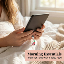 9 Pièces Bouchons Anti-Poussière USB-C pour Liseuse, Accessoire Kindle avec Pendentif Amour Piment, Cadeau Idéal pour Amateurs d