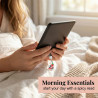 9 Pièces Bouchons Anti-Poussière USB-C pour Liseuse, Accessoire Kindle avec Pendentif Amour Piment, Cadeau Idéal pour Amateurs d