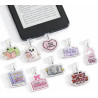 9pcs Bouchons Anti-Poussière pour Kindle, USB-C Accessoire Liseuse avec Breloques Lire | Accessoires Kindle & Téléphone, Cadeau 