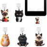 Set de 5 Bouchons Anti-Poussière pour Kindle, Protège-Ports Typ C/USB-C & Breloques Liseuse Chat Mignon, Cadeau de Fête | Access