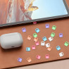 20 Pièces Bouchons Anti-Poussière USB-C Multicolore, Accessoire Liseuse Kindle Kobo, avec Trou de Suspension DIY pour Ordinateur