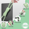 Universelle Dragonne Sécurisée,Sangles de Lecture Confortables,Silicone Hand Strap,Phone Non Slip Support,Dragonne Haute Elastic