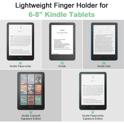 Universelle Dragonne Sécurisée,Sangles de Lecture Confortables,Silicone Hand Strap,Phone Non Slip Support,Dragonne Haute Elastic