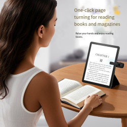 Télécommande pour Kindle, lecture mains libres, prise de photos pour liseuse Kindle (rose)