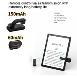 Télécommande pour Kindle, lecture mains libres, prise de photos pour liseuse Kindle (rose)