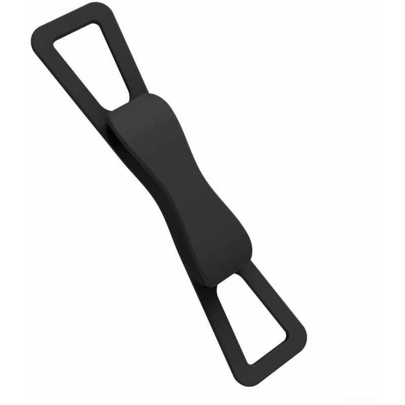 Poignée légère en silicone pour Kindle - Solution confortable pour la lecture (noir)