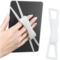 Poignée légère en silicone pour Kindle - Solution confortable pour la lecture (noir)