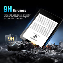MoKo 2 films antireflet + 1 verre trempé pour Kindle All-New 11e Gen 2024/2022, Kobo Clara, Kobo Nia et PocketBook, 9H anti-rayu