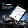 MoKo 2 films antireflet + 1 verre trempé pour Kindle All-New 11e Gen 2024/2022, Kobo Clara, Kobo Nia et PocketBook, 9H anti-rayu