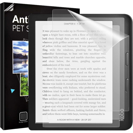 TiMOVO 3 Pcs Protecteur d'Écran Compatible avec Kobo Libra Colour 7 inch 2024/Kobo Libra 2 E-Reader 7 "2021, Film de Protection 