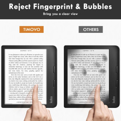 TiMOVO 3 Pcs Protecteur d'Écran Compatible avec Kobo Libra Colour 7 inch 2024/Kobo Libra 2 E-Reader 7 "2021, Film de Protection 