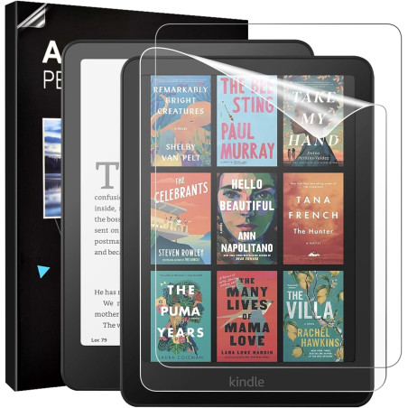 Timovo (2 pack protecteur d'écran pour le 7 pouces nouveau amazon kindle paperblanc (12th generation, 2024) et kindle colorsoft 
