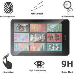 Memeloka verre trempé pour kindle paperblanc 12e génération 2024 et kindle colorsoft signature edition, 2 pièces 9h dureté [anti