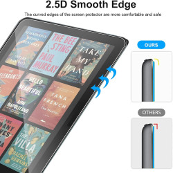 Memeloka verre trempé pour kindle paperblanc 12e génération 2024 et kindle colorsoft signature edition, 2 pièces 9h dureté [anti