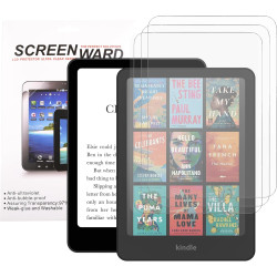 Bhhb lot de 3 films de protection d'écran en pet pour kindle paperblanc 7" 12ème génération 2024 et kindle colorsoft signature e