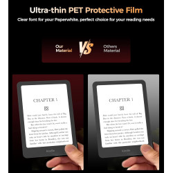 Bhhb lot de 3 films de protection d'écran en pet pour kindle paperblanc 7" 12ème génération 2024 et kindle colorsoft signature e