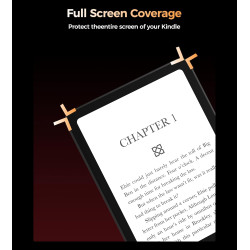 Bhhb lot de 3 films de protection d'écran en pet pour kindle paperblanc 7" 12ème génération 2024 et kindle colorsoft signature e