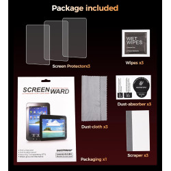 Bhhb lot de 3 films de protection d'écran en pet pour kindle paperblanc 7" 12ème génération 2024 et kindle colorsoft signature e