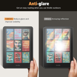 Timovo (3 pack) protecteur d'écran pour le nouveau amazon kindle paperblanc 7 pouces (12th generation, 2024) et kindle colorsoft