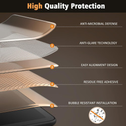 Timovo (3 pack) protecteur d'écran pour le nouveau amazon kindle paperblanc 7 pouces (12th generation, 2024) et kindle colorsoft