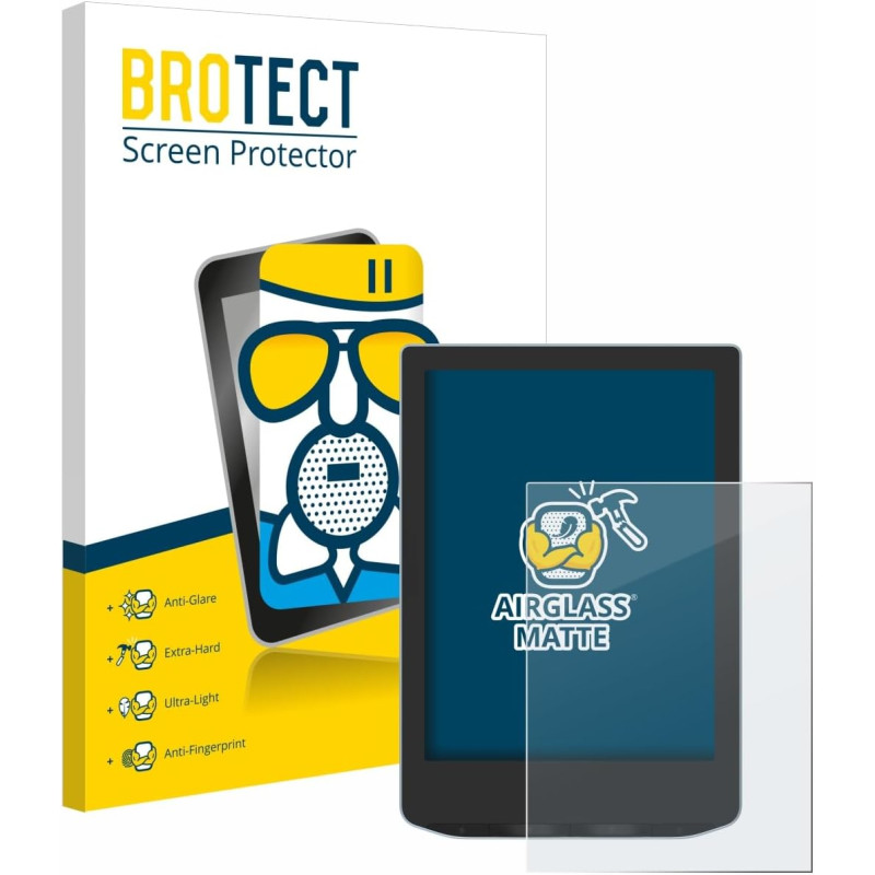 brotect Anti-Reflet Protection d'Écran Verre Mat pour Vivlio Light HD/Color - Film Protecteur Vitre 9H