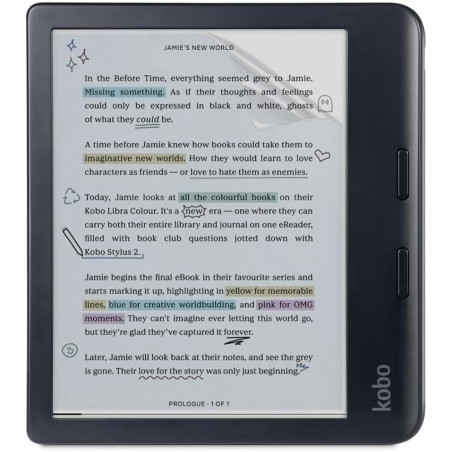 Protecteur d’écran antireflet pour Kobo Libra Colour/Kobo Libra 2 eReader 7" / Protecteur d’écran Libra Colour/Protecteurs d’écr