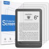 CoBak Lot de 3 films de protection d'écran mats anti-reflets pour Kindle 11e génération 2024 et 2022 de 6 pouces, Kobo Nia, Pock