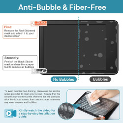 CoBak Lot de 3 films de protection d'écran mats anti-reflets pour Kindle 11e génération 2024 et 2022 de 6 pouces, Kobo Nia, Pock