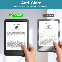 CoBak Lot de 3 films de protection d'écran mats anti-reflets pour Kindle 11e génération 2024 et 2022 de 6 pouces, Kobo Nia, Pock