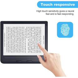 (2 Pièces Verre Trempé Pour KOBO Libra 2 Protection Écran HD Transparent Film Protecteur d'écran KOBO Libra Colour Verre Trempé