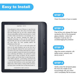 (2 Pièces Verre Trempé Pour KOBO Libra 2 Protection Écran HD Transparent Film Protecteur d'écran KOBO Libra Colour Verre Trempé