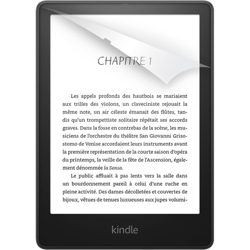 Nupro protecteur d'écran pour kindle paperblanc signature edition (11e génération - modèle 2021)