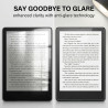 Kindle paperblanc 2025, 3 pièces protecteur d'écran 7 pouces 12ème génération, transparent mat anti-reflet pet couverture totale
