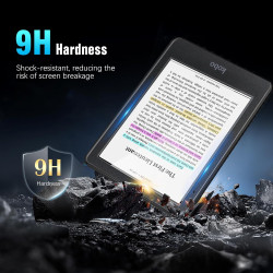 MoKo Lot de 3 Verres Trempés Protection Ecran pour Kobo Clara Colour & Clara BW 6 Pouces 2024, Dureté 9H Anti-Rayures, HD Clair,