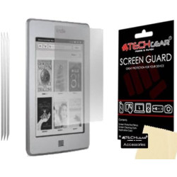 TECHGEAR [3 Pack] Protection d'Écran pour Amazon Kindle 6" Ecran, Film de Protection Ultra Clair avec Chiffon et Carte d'Applica