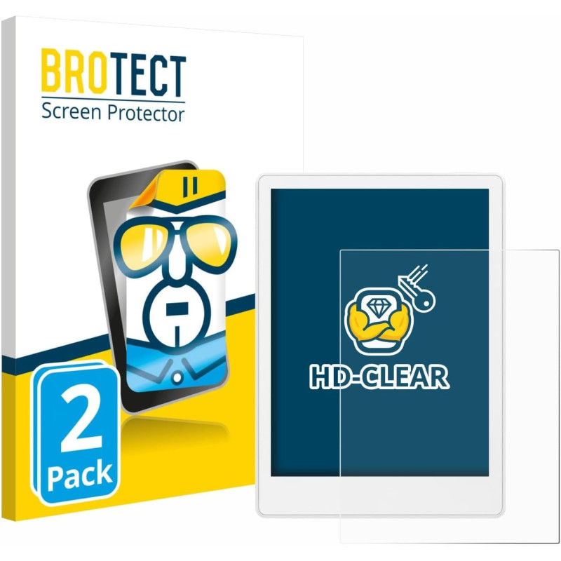 brotect Protection Ecran pour Meebook M8 7.8" (2 Pièces) - Film Protection Ultra Clair
