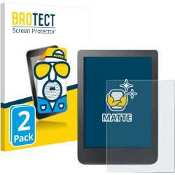 brotect Protection Ecran Anti-Reflet pour Kobo Clara HD (6") / BW/Colour (2 Pièces) - Film Mat