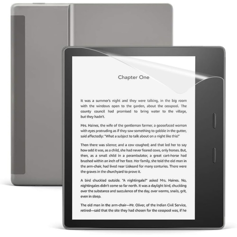 Youngme Lot de 2 films protecteurs d'écran antireflet (mat) pour Kindle Oasis 3ème génération version 2019, couverture complète,