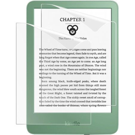 MoKo 2 Pièces Protecteurs d'Écran Anti-Reflets pour 6" All-New Kindle Basic Kindle11e Génération 2024/2022, Film Protecteur PET 